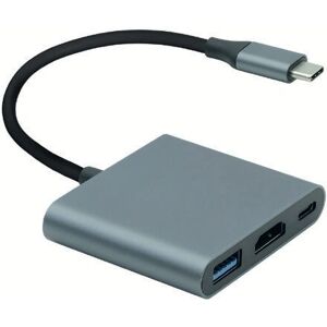 Adaptador gráfico USB Roline 12.03.3199 - 4K60+ HDMI - Datos y Video - Gris Adaptador gráfico USB Roline 12.03.3199 - 4K60+ HDMI - Datos y Video - Gris