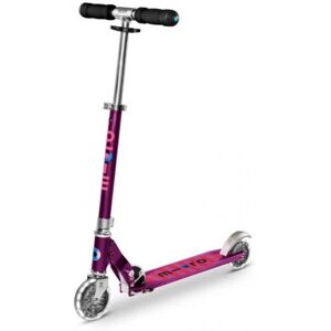 Micro Sprite Purple Scooter - Lightweight, Foldable, LED Lights Micro Sprite Purple Scooter - Lightweight, Foldable, LED Lights