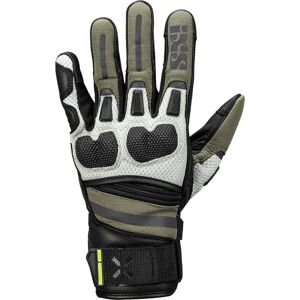 iXS Montevideo Air 2.0 Motorcycle Gloves - Black/Olive/Light Grey M iXS Montevideo Air 2.0 Motorcycle Gloves - Black/Olive/Light Grey M