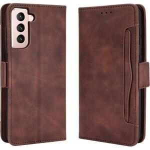 Cover-Discount Galaxy S21+ - Custodia con molte tasche marrone - Cover per smartphone Cover-Discount Galaxy S21+ - Custodia con molte tasche marrone - Cover per smartphone