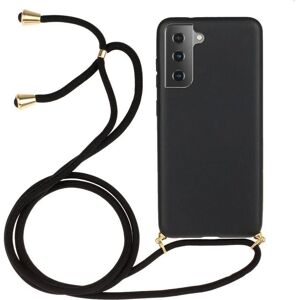 Cover-Discount Galaxy S21+ - Custodia con tracolla nera - Cover per Smartphone Cover-Discount Galaxy S21+ - Custodia con tracolla nera - Cover per Smartphone