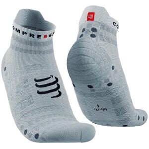 Chaussettes de course Compressport Pro Racing v4.0 Ultralight - Blanc - Publicité Chaussettes de course Compressport Pro Racing v4.0 Ultralight - Blanc - Publicité