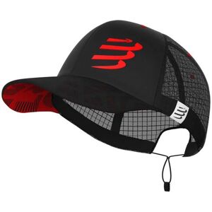 Compressport Racing Trucker Cap Black/Red - Unisex Sports Hat Compressport Racing Trucker Cap Black/Red - Unisex Sports Hat