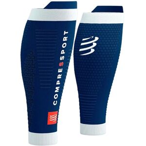 Compressport R2 3.0 Manchons de compression unisex - Bleu - Publicité Compressport R2 3.0 Manchons de compression unisex - Bleu - Publicité