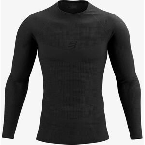 Tricou de bază Compressport On/Off cu mâneci lungi - Negru - Îmbrăcăminte de compresie Tricou de bază Compressport On/Off cu mâneci lungi - Negru - Îmbrăcăminte de compresie
