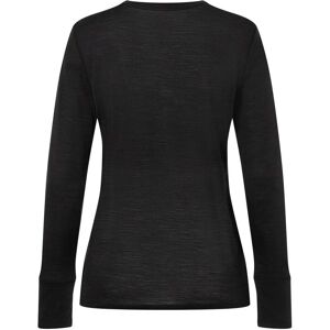 Super Natural Windbreaker LS Langarm-T-Shirt - Windbreaker - Damen Langarm - Schwarz Super Natural Windbreaker LS Langarm-T-Shirt - Windbreaker - Damen Langarm - Schwarz