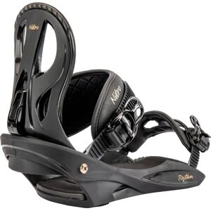 Nitro Rythm Svart Bronse Snowboard Bindings - S Nitro Rythm Svart Bronse Snowboard Bindings - S