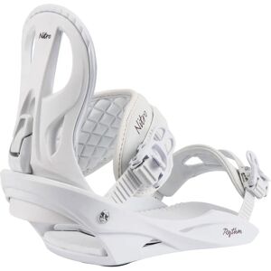 Fijación de Snowboard Nitro Rythm White Plum - M Fijación de Snowboard Nitro Rythm White Plum - M