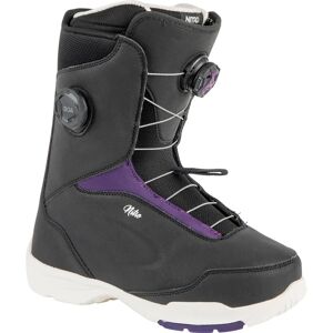 Nitro Scala BOA Snowboardboots - Zwart Paars Nitro Scala BOA Snowboardboots - Zwart Paars
