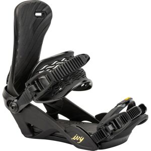 Nitro Ivy Zwart Small Unisex - Snowboard binding - All-Mountain fit Nitro Ivy Zwart Small Unisex - Snowboard binding - All-Mountain fit