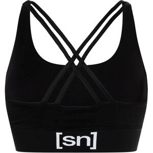 Super Natural Kvinner Svart Merino Trenings-Topp - Sport Top Super Natural Kvinner Svart Merino Trenings-Topp - Sport Top