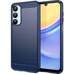 Cover-Discount - Galaxy A16 - Bleu - Metall Carbon Look - Phone case - Publicité Cover-Discount - Galaxy A16 - Bleu - Metall Carbon Look - Phone case - Publicité