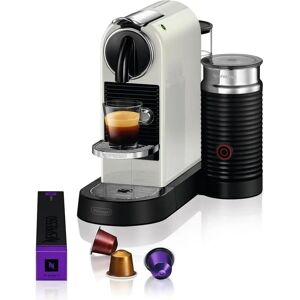 Nespresso CitiZ & Milk Weiße Kaffeemaschine - Espresso & Lungo Nespresso CitiZ & Milk Weiße Kaffeemaschine - Espresso & Lungo