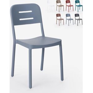 Silla moderna de polipropileno y fibra de vidrio AHD Mose - Interior/Exterior Silla moderna de polipropileno y fibra de vidrio AHD Mose - Interior/Exterior