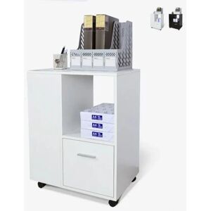 AHD Amazing Home Design Mueble de Oficina Dundee - Blanco AHD Amazing Home Design Mueble de Oficina Dundee - Blanco