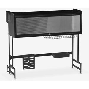 Ahd Sover Estante de Cocina Vertical - Negro Compacto Ahd Sover Estante de Cocina Vertical - Negro Compacto