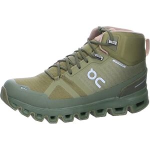 On Cloudrock Waterproof Green - Hiking Shoes On Cloudrock Waterproof Green - Hiking Shoes
