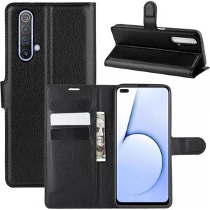 Realme - X50 5G - Schwarz - Leder - Handyhülle Realme - X50 5G - Schwarz - Leder - Handyhülle