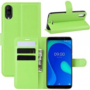 Wiko - Y80 - Grün Leder - Phone case Wiko - Y80 - Grün Leder - Phone case