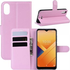 Wiko - Y81 - Rosa - Leder - Handyhülle Wiko - Y81 - Rosa - Leder - Handyhülle