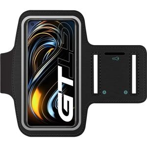 Realme - GT 5G - Neopren - Schwarz - Smartphone-Armband Realme - GT 5G - Neopren - Schwarz - Smartphone-Armband