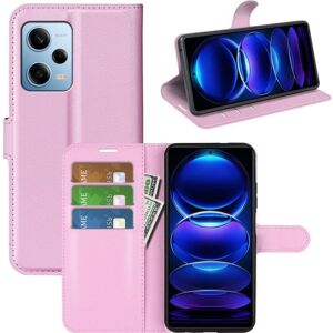 Poco - Poco X5 - Pink - Leather - Phone case Poco - Poco X5 - Pink - Leather - Phone case