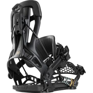 Nidecker Flow Nx2 Hybrid - Schwarz - Unisex - Snowboardbindungen Nidecker Flow Nx2 Hybrid - Schwarz - Unisex - Snowboardbindungen