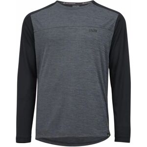 iXS - Flow X Long Sleeve Jersey - Graphite Black - L - Jersey iXS - Flow X Long Sleeve Jersey - Graphite Black - L - Jersey