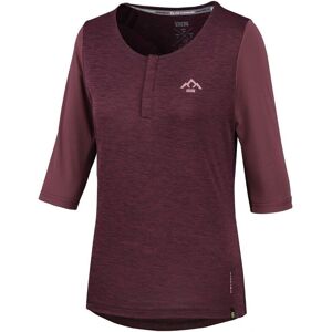 IXS Women's Carve X 3/4 Henley Jersey - Raisin - Jerseys IXS Women's Carve X 3/4 Henley Jersey - Raisin - Jerseys