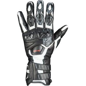 Ixs RS-200 3.0 Motorcycle Gloves - Black White - Unisex Ixs RS-200 3.0 Motorcycle Gloves - Black White - Unisex