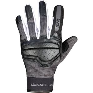 Ixs Evo-Air Ladies Motorcycle Gloves - Black Grey White - M Ixs Evo-Air Ladies Motorcycle Gloves - Black Grey White - M