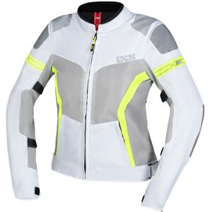 Ixs Trigonis-Air Damen Motorradhandschuh Textiljacke - Grau Gelb Ixs Trigonis-Air Damen Motorradhandschuh Textiljacke - Grau Gelb