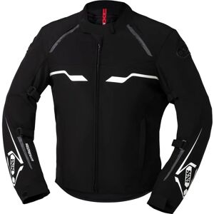 Ixs Hexalon-ST Waterproof Motorcycle Textile Jacket - Black-White - 4XL Ixs Hexalon-ST Waterproof Motorcycle Textile Jacket - Black-White - 4XL
