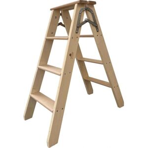 Werkstarck - Bockleiter Stehleiter 100 cm - Accès des deux côtés - Largeur 44 cm - Ladder - Publicité Werkstarck - Bockleiter Stehleiter 100 cm - Accès des deux côtés - Largeur 44 cm - Ladder - Publicité
