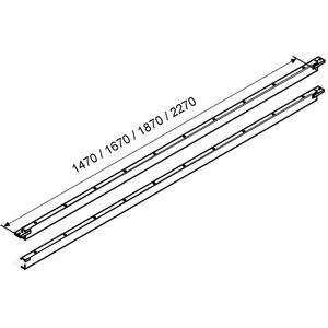Werkstarck - 1470mm Cross Traverse - Argent - 1470mm - Hardware de table - Publicité Werkstarck - 1470mm Cross Traverse - Argent - 1470mm - Hardware de table - Publicité