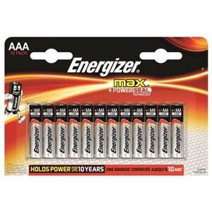 Pile alcaline AAA Energizer - Jetable, puissance 10 ans - Publicité Pile alcaline AAA Energizer - Jetable, puissance 10 ans - Publicité