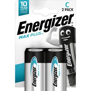 Energizer Max Plus C Alkaline Batterijen - 2 Stuks Pak Energizer Max Plus C Alkaline Batterijen - 2 Stuks Pak