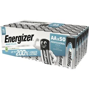 Energizer Max Plus AA Batteries - Pack of 50 Energizer Max Plus AA Batteries - Pack of 50