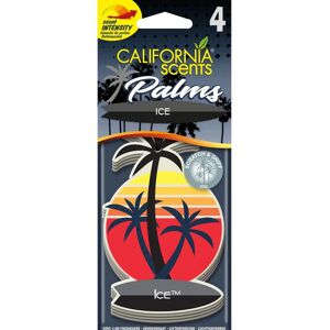 California Scents Ice Auto Geurverfrisser - Pack van 4 California Scents Ice Auto Geurverfrisser - Pack van 4