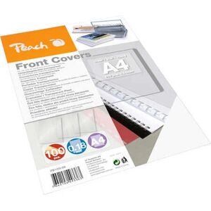 Peach 510013 Bindegerät Zubehör - Einbanddeckel A4 transparent 100 Stück Peach 510013 Bindegerät Zubehör - Einbanddeckel A4 transparent 100 Stück