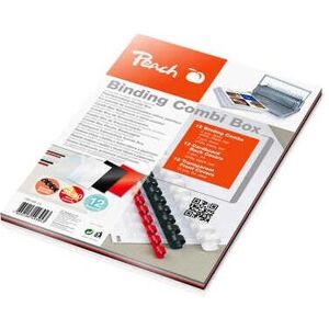 Kit di rilegatura Peach PB100-14 - A4, 12 documenti, Plastica Kit di rilegatura Peach PB100-14 - A4, 12 documenti, Plastica