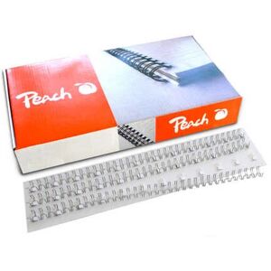 Peach PW127-01 Binding Covers - A4 Silver 100 pcs Peach PW127-01 Binding Covers - A4 Silver 100 pcs