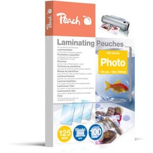 Film de laminage Peach S-PP525-19 - 106x156mm, 125 mic, 100 feuilles - Publicité Film de laminage Peach S-PP525-19 - 106x156mm, 125 mic, 100 feuilles - Publicité