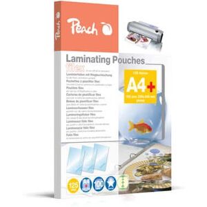 Peach Laminierfolie - 125 Mikron - 100 Stück - A4 - Für alle Laminatoren geeignet Peach Laminierfolie - 125 Mikron - 100 Stück - A4 - Für alle Laminatoren geeignet