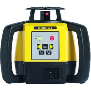 Leica Rugby 640 Laser-Nivelliergerät - Drehbar, IP67, 600m Reichweite Leica Rugby 640 Laser-Nivelliergerät - Drehbar, IP67, 600m Reichweite