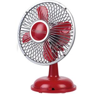 Sonnenkönig Retro Fan - Rouge - Ventilateur à pales - Publicité Sonnenkönig Retro Fan - Rouge - Ventilateur à pales - Publicité