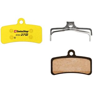 Plaquettes de frein SwissStop Disc 27 RS - Organique, compatibles Shimano, Tektro, TRP - Publicité Plaquettes de frein SwissStop Disc 27 RS - Organique, compatibles Shimano, Tektro, TRP - Publicité