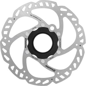 SwissStop Catalyst One Fietsremschijf - Centerlock 160mm Zilver SwissStop Catalyst One Fietsremschijf - Centerlock 160mm Zilver