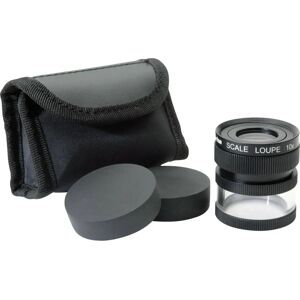 Loupe Ideal Tek M12102 - 10x, Lentille 19mm, Échelle de Mesure - Publicité Loupe Ideal Tek M12102 - 10x, Lentille 19mm, Échelle de Mesure - Publicité
