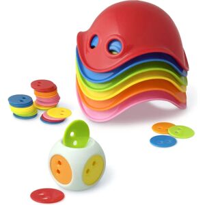 Moluk Bilibo Spielbox - Bunte Mini Bilibos, Würfel & Chips - Für Drinnen & Draußen Moluk Bilibo Spielbox - Bunte Mini Bilibos, Würfel & Chips - Für Drinnen & Draußen